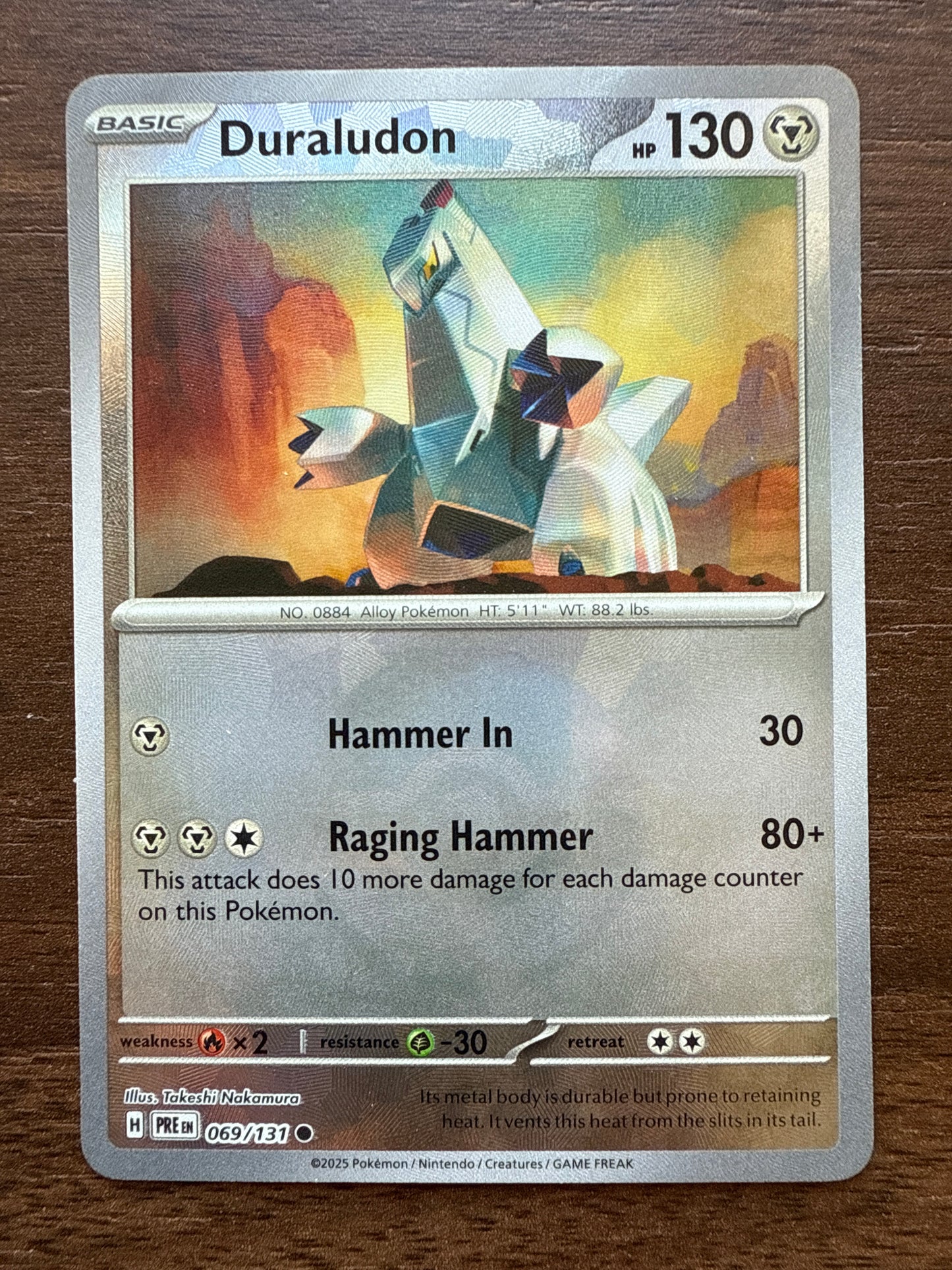 Duraludon Pokeball | Prismatic Evolutions | 069/131