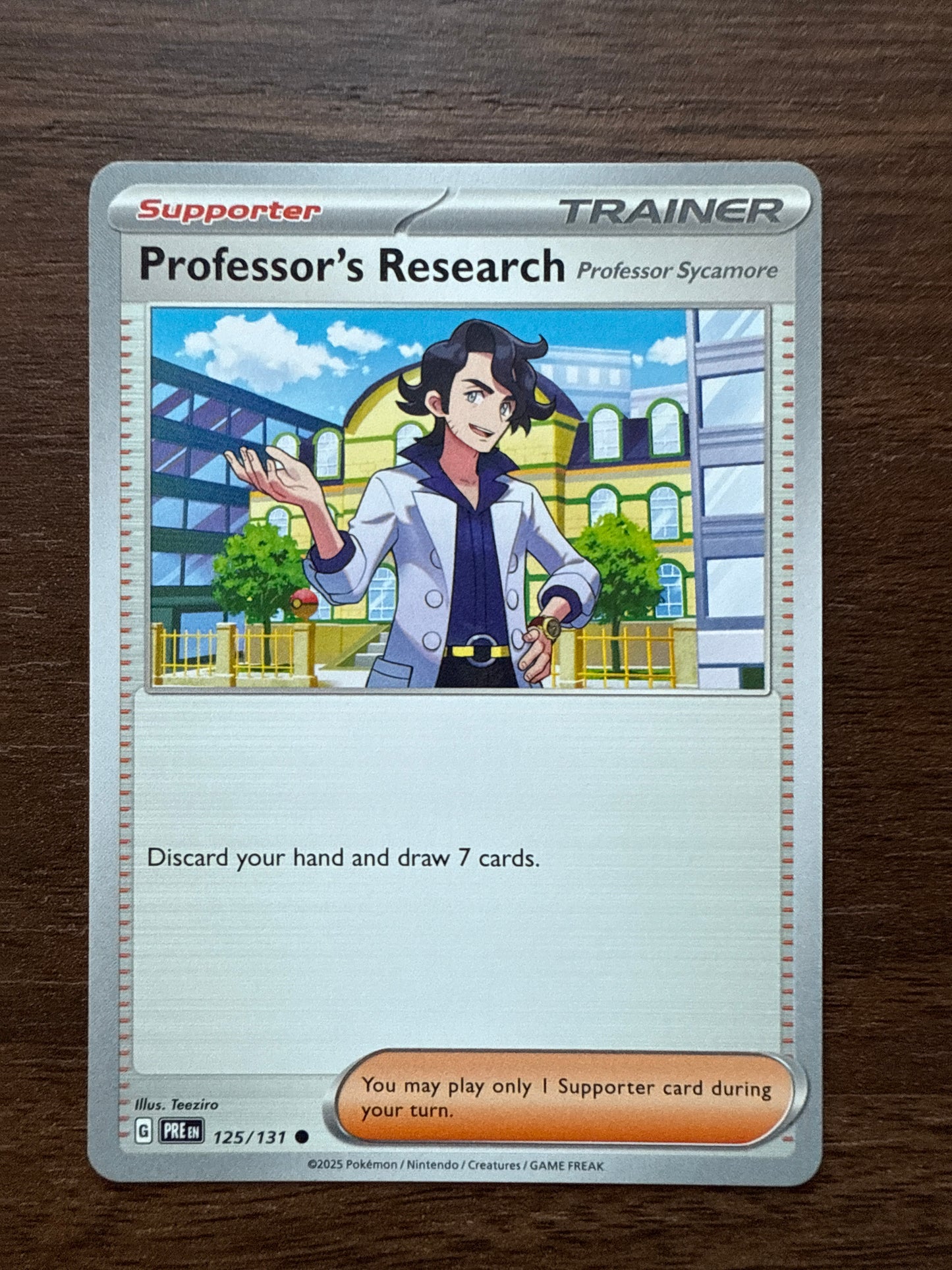 Professor Sycamore's Research Common | Prismatic Evolutions | 125/131