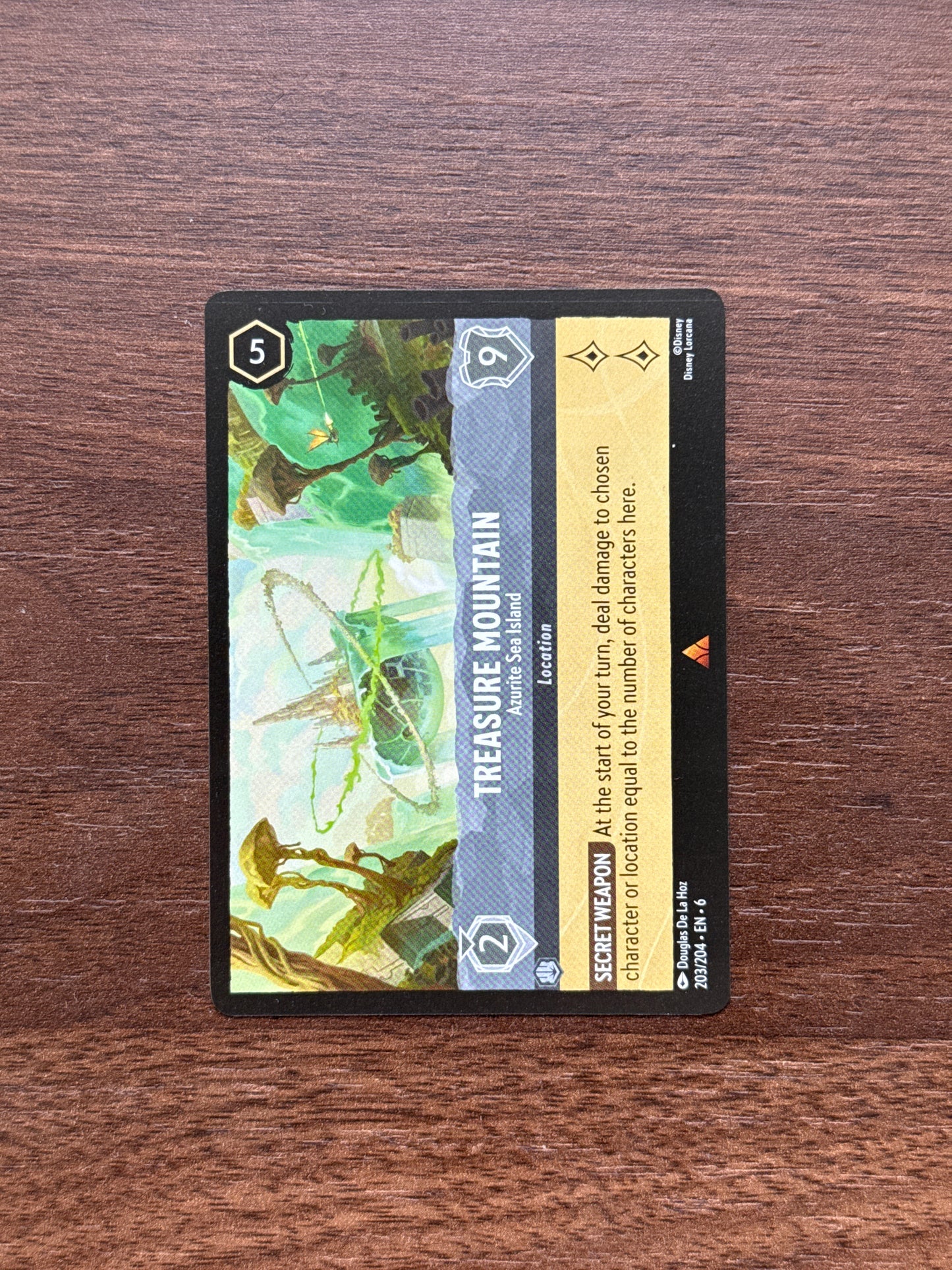203/204 | Treasure Mountain Rare Card | Azurite Sea