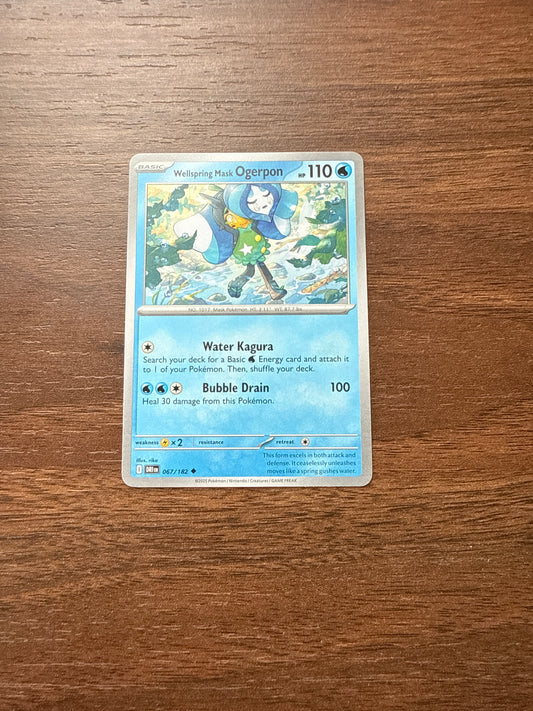 067/182 | Wellspring Mask Ogerpon Common | Destined Rivals