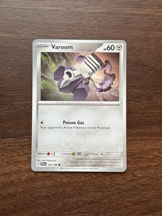 140/198 | Varoom Common | Scarlet & Violet Base