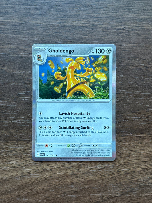 067/091 | Gholdengo Holo | Paldean Fates