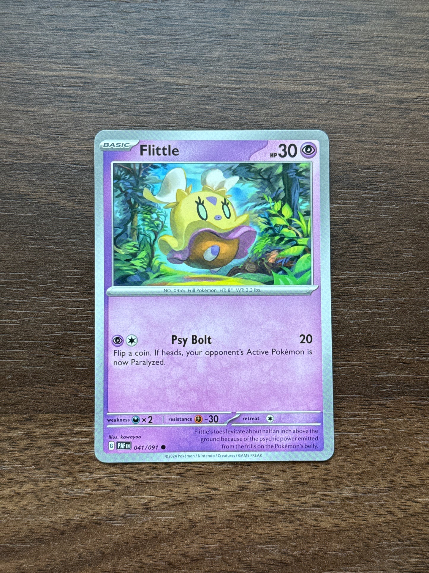 041/091 | Flittle Common | Paldean Fates
