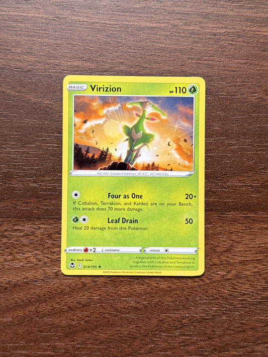 014/195 | Virizion Common | Silver Tempest