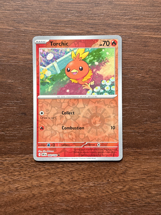 040/182 | Torchic Rev Holo | Destined Rivals