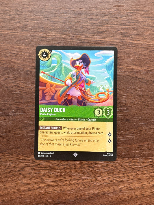 081/204 | Daisy Duck Super Rare Card | Azurite Sea