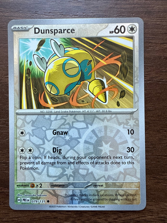 Dunsparce Rev Holo | Prismatic Evolutions | 079/131