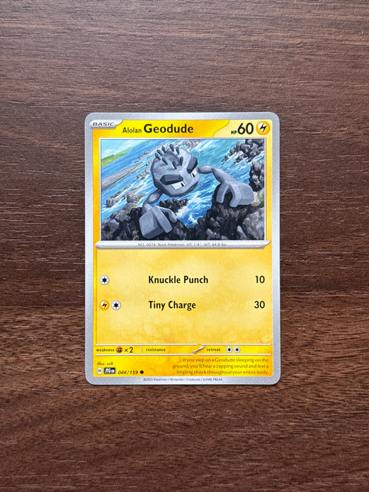 044/159 | Alolan Geodude Common | Journey Together