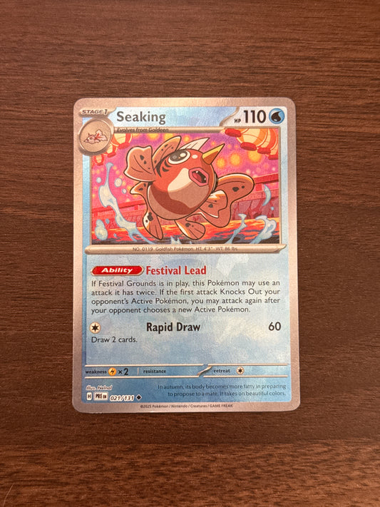 021/131 | Seaking Pokeball | Prismatic Evolutions