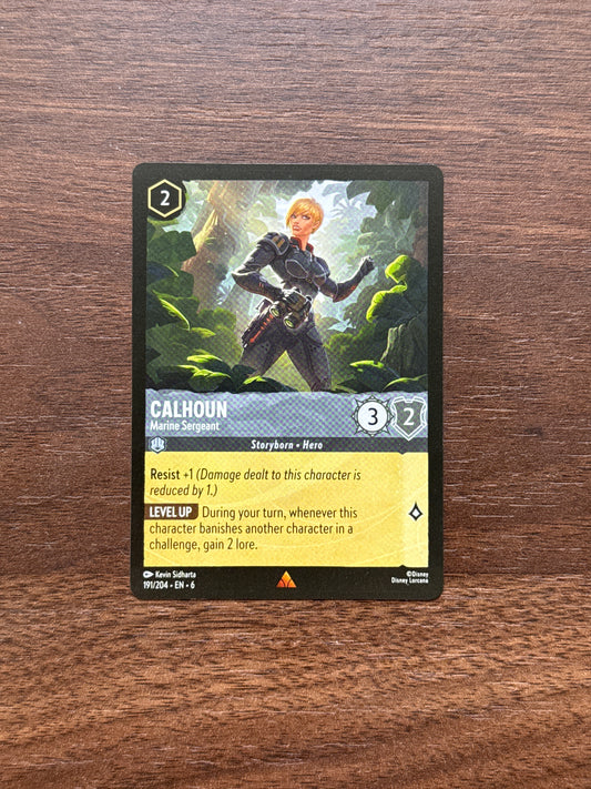 191/204 | Calhoun Rare Card | Azurite Sea