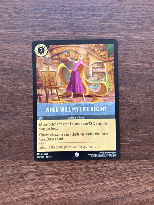 197/204 | When Will My Life Begin? Common | Shimmering Skies