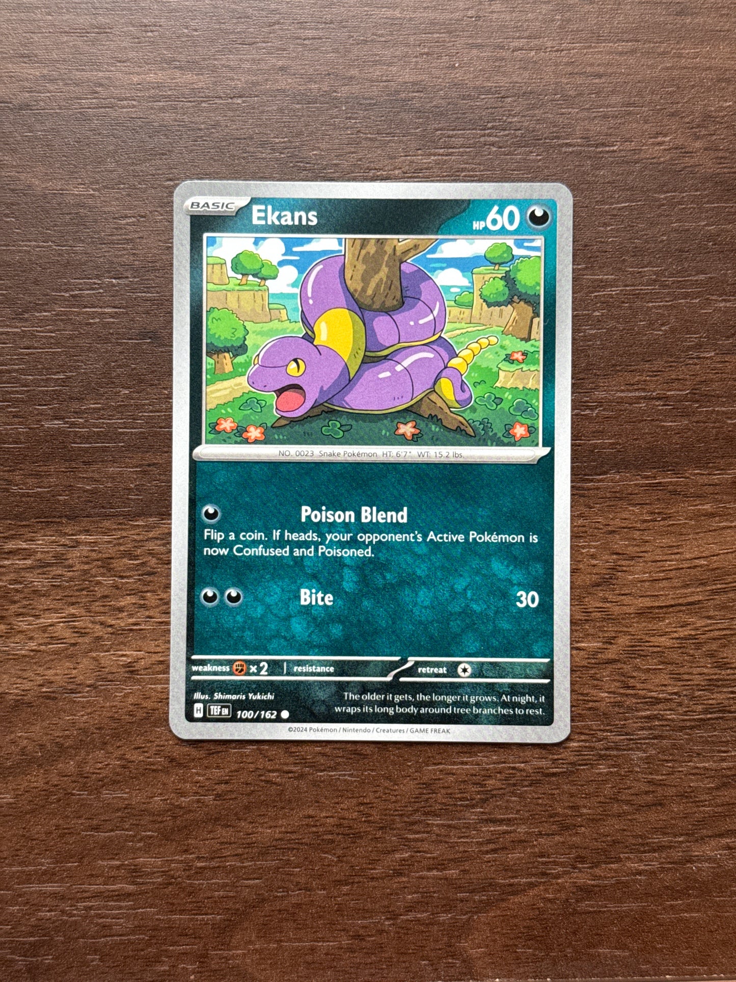 100/162 | Ekans Common | Temporal Forces