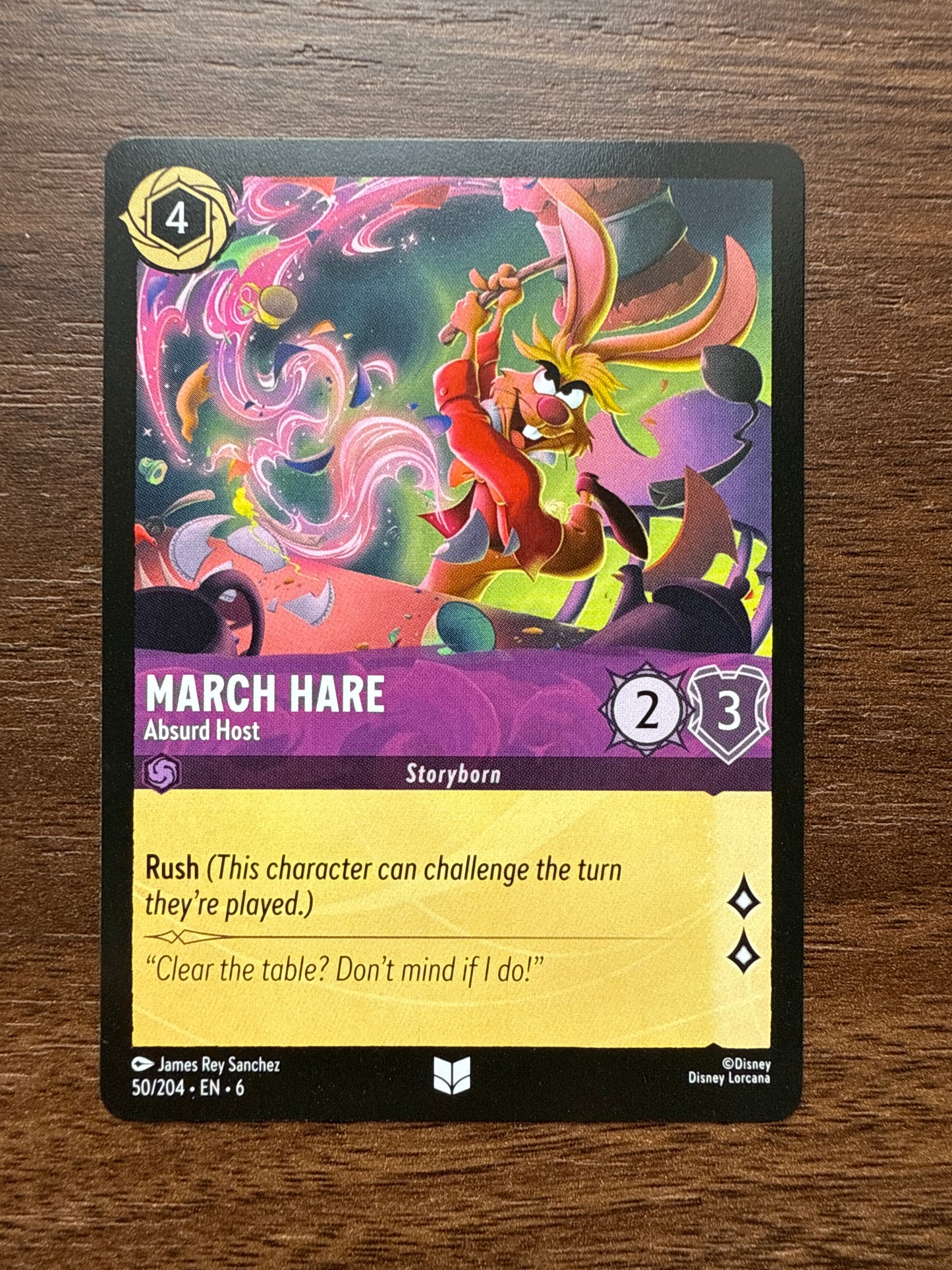 March Hare Uncommon Card | Azurite Sea | 050/204