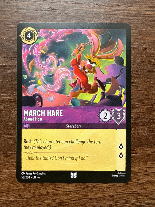 March Hare Uncommon Card | Azurite Sea | 050/204