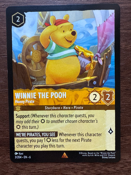 Winnie The Pooh Rare | Azurite Sea | 003/204