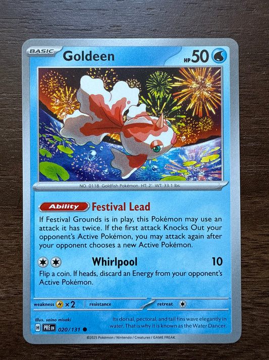 Goldeen Common | Prismatic Evolutions | 020/131