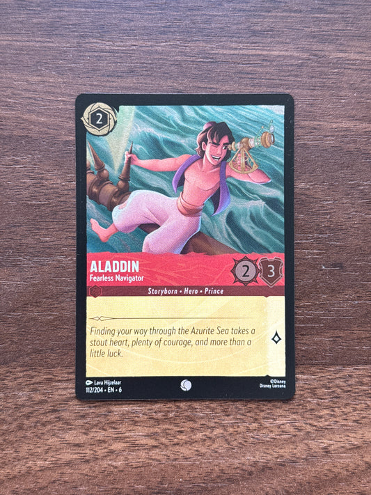 112/204 | FOIL Aladdin Common Card | Azurite Sea