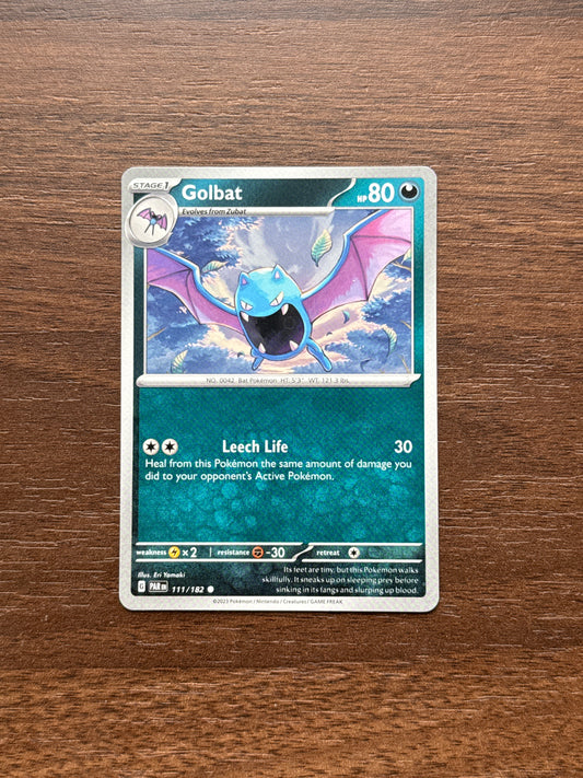 111/182 | Golbat Common | Paradox Rift