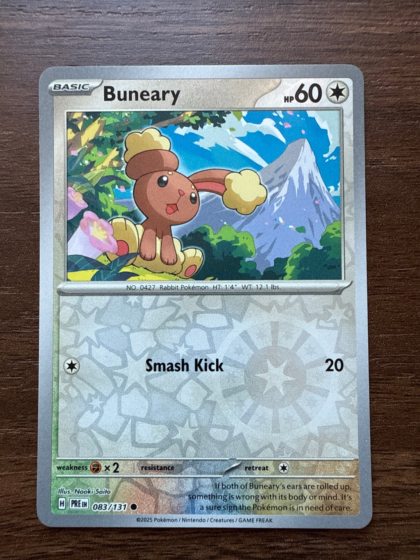 Buneary Rev Holo | Prismatic Evolutions | 083/131