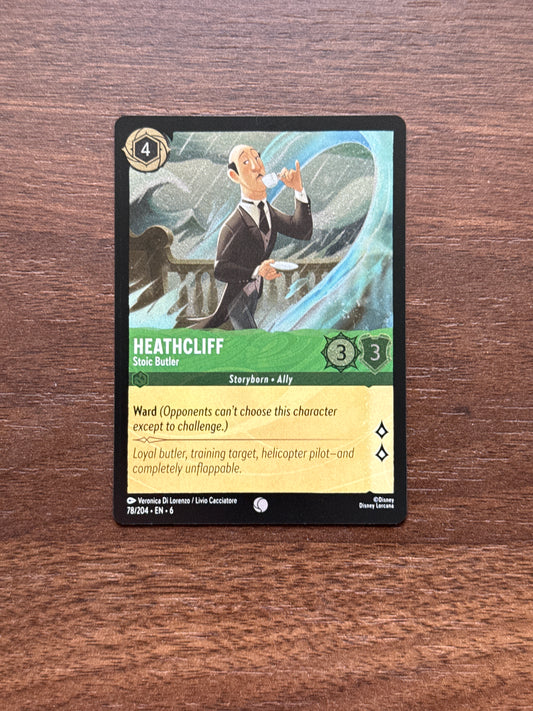 078/204 | Heathcliff FOIL Common Card | Azurite Sea