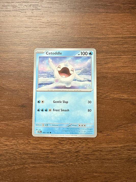 064/182 | Cetoddle Common | Destined Rivals