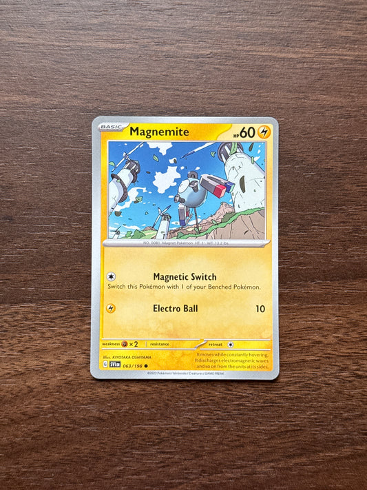 063/198 | Magnemite Common | Scarlet & Violet Base