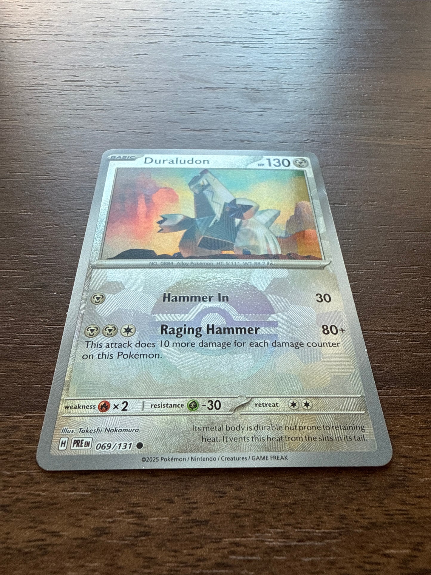 Duraludon Pokeball | Prismatic Evolutions | 069/131