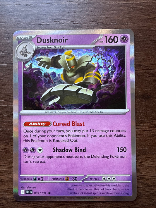 Dusknoir Holo | Prismatic Evolutions | 037/131