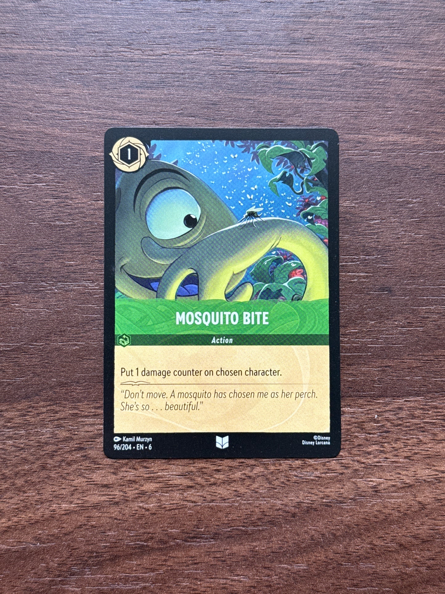 096/204 | Mosquito Bite Uncommon Card | Azurite Sea