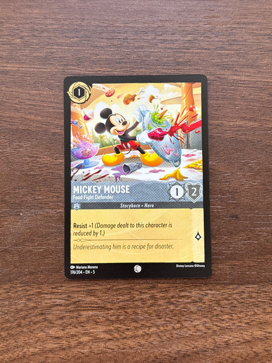 176/204 | Mickey Mouse Common | Shimmering Skies