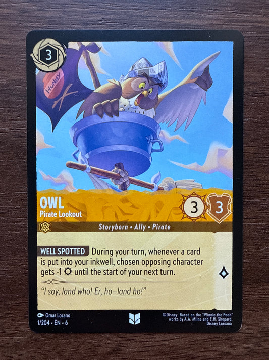 Owl Uncommon | Azurite Sea | 001/204