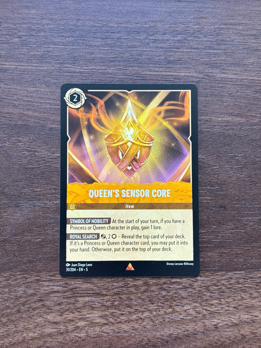 031/204 | Queen's Sensor Core Rare | Shimmering Skies