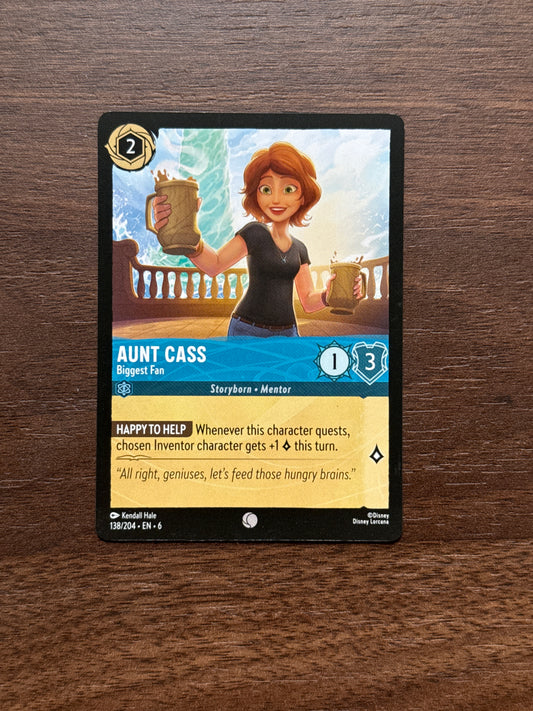 138/204 | Aunt Cass Common Card | Azurite Sea