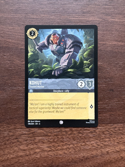 178/204 | Kohut Common Card | Azurite Sea