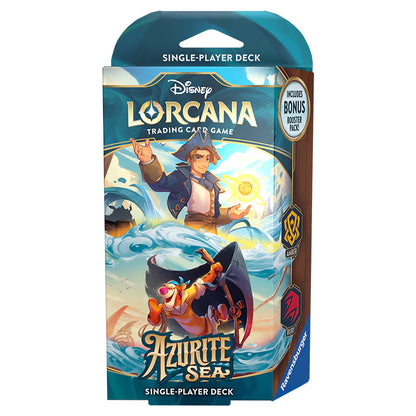 Disney Lorcana | Azurite Sea Starter Deck - Jim Hawkins & Tigger