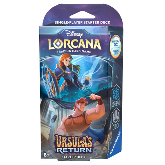 Disney Lorcana | Ursula's Return Starter Deck - Anna & Hercules