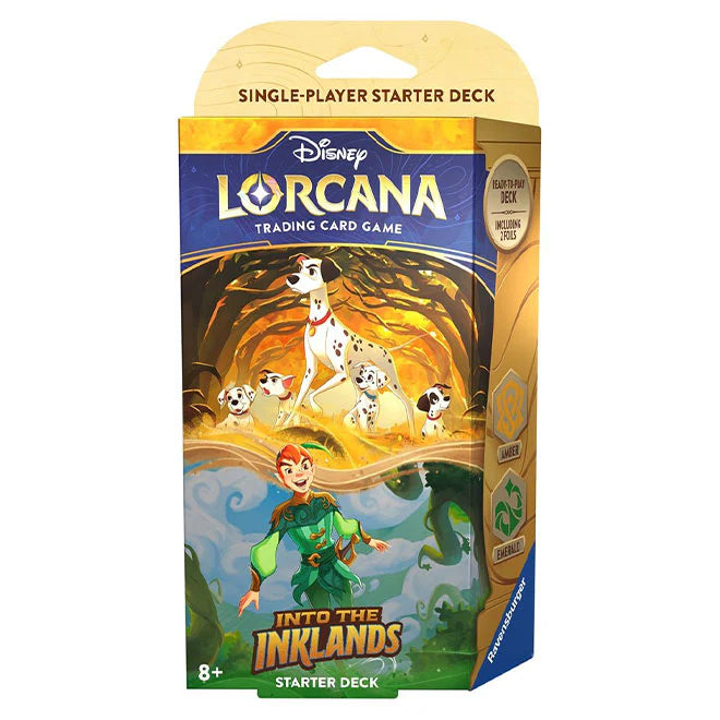 Disney Lorcana | Into The Inklands Starter Deck - Pongo & Peter Pan