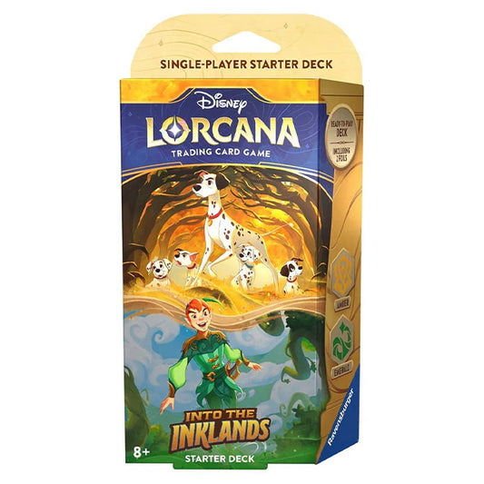 Disney Lorcana | Into The Inklands Starter Deck - Pongo & Peter Pan