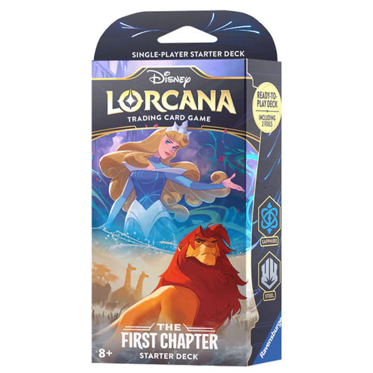 Disney Lorcana | The First Chapter Starter Deck - Sleeping Beauty & Simba