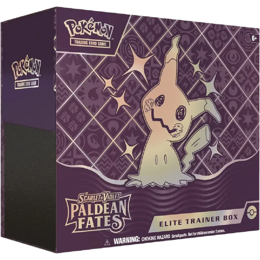 Pokemon Scarlet & Violet | Paldean Fates Elite Trainer Box