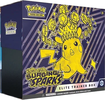 Pokemon Scarlet & Violet | Surging Sparks Elite Trainer Box