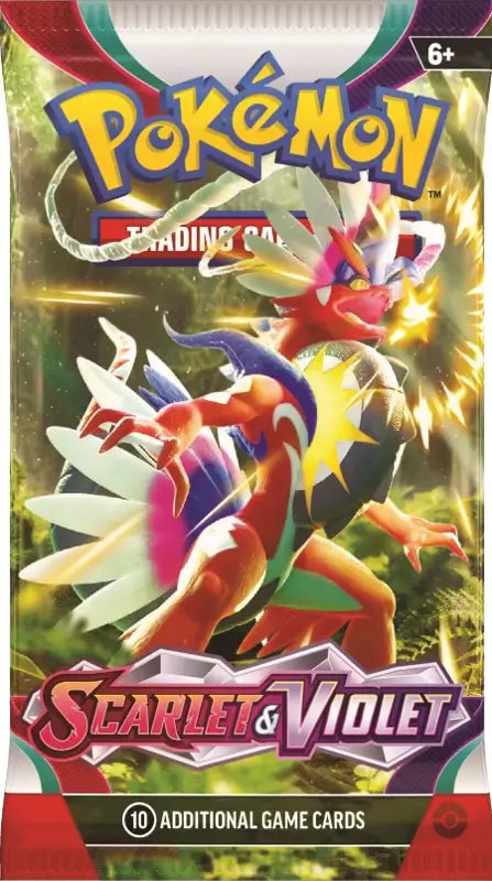 Scarlet & Violet Booster Packs - Pokemon | Buy Online | Berkshire UK | The Card Table Scarlet & Violet Booster Packs - Pokemon | Buy Online | Berkshire UK | The Card Table